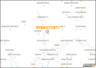 map of Ambohitsafy