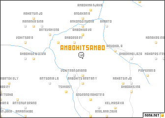 map of Ambohitsambo