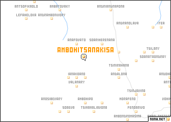 map of Ambohitsanakisa