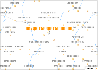 map of Ambohitsara Atsinanana