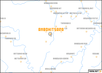map of Ambohitsara