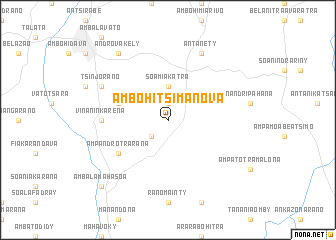 map of Ambohitsimanova