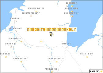 map of Ambohitsimaramarakely