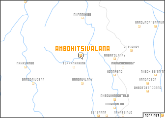 map of Ambohitsivalana