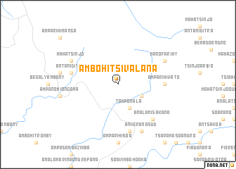 map of Ambohitsivalana