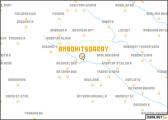 map of Ambohitsoaray