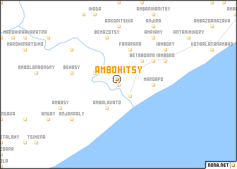 map of Ambohitsy