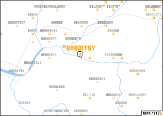 map of Amboitsy