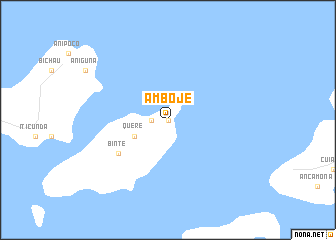 map of Amboje