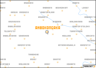 map of Ambokongaka