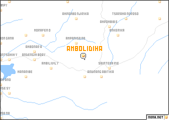 map of Ambolidiha