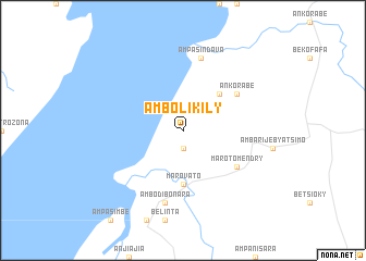 map of Ambolikily