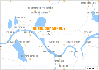 map of Amboloandokely