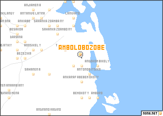 map of Ambolobozobe