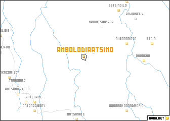 map of Ambolodia Atsimo