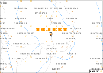 map of Ambolomborona