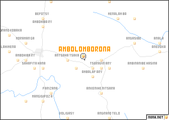 map of Ambolomborona