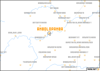 map of Ambolopamba