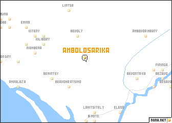 map of Ambolosarika