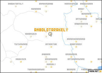map of Ambolotarakely