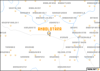 map of Ambolotara