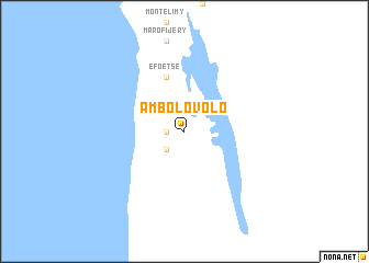 map of Ambolovolo