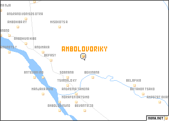 map of Ambolovoriky