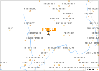 map of Ambolo