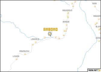 map of Ambomo
