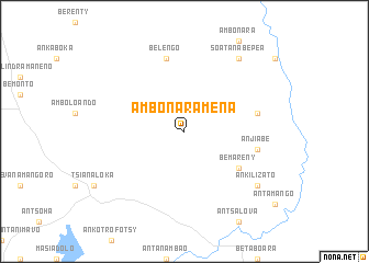 map of Ambonaramena