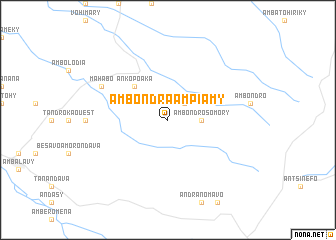 map of Ambondra Ampiamy