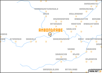 map of Ambondrabe