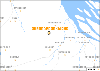 map of Ambondro-Ankijaha