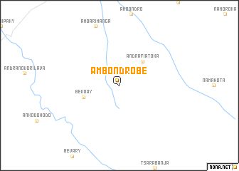 map of Ambondrobe
