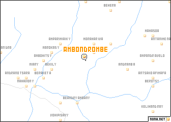 map of Ambondrombe