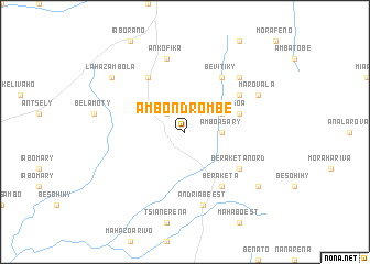 map of Ambondrombe