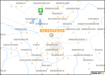 map of Ambondrona