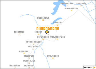 map of Ambondrona