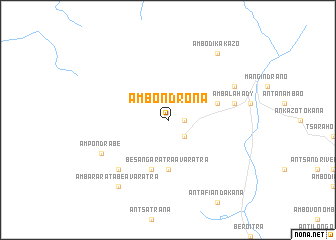 map of Ambondrona