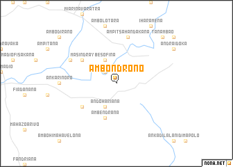 map of Ambondrono