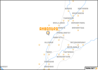 map of Ambondro