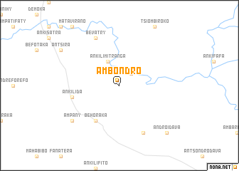 map of Ambondro