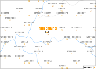 map of Ambondro