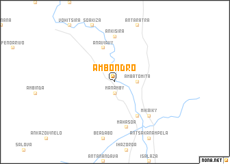 map of Ambondro
