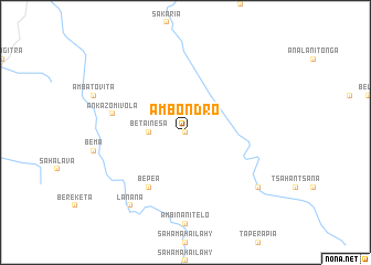 map of Ambondro