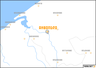 map of Ambondro