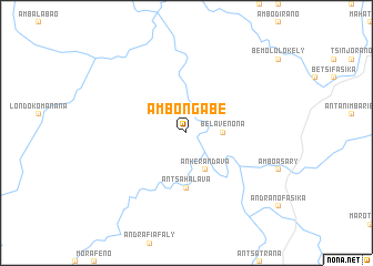 map of Ambongabe