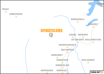 map of Ambongabe