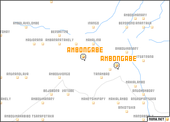 map of Ambongabe