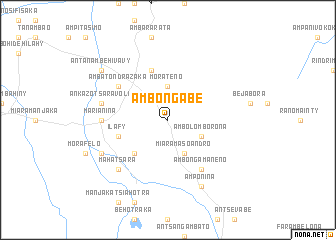 map of Ambongabe